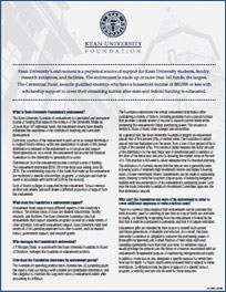 Endowment Report