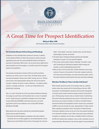 Prospecting with Political Giving